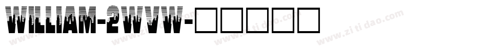 William-2wvw字体转换