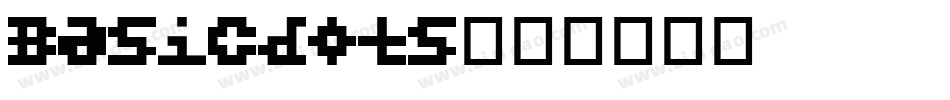 Basicdots字体转换