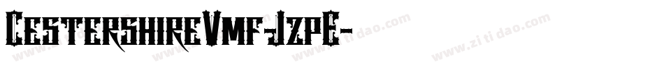 CestershireVmf-JzpE字体转换