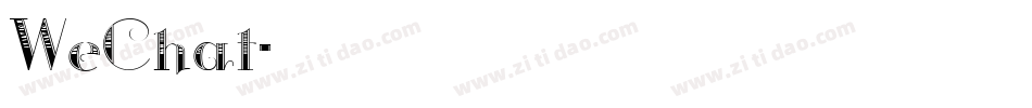 WeChat字体转换
