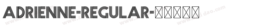 Adrienne-Regular字体转换
