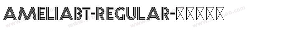 AmeliaBT-Regular字体转换