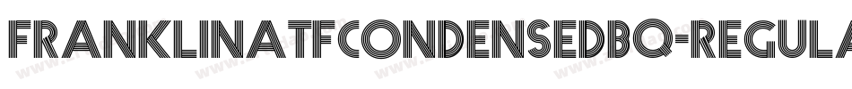 FranklinATFCondensedBQ-Regular字体转换
