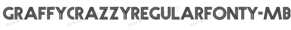 GraffyCrazzyRegularFonty-mBDP字体转换 GraffyCrazzyRegularFonty-mBDP字体转换