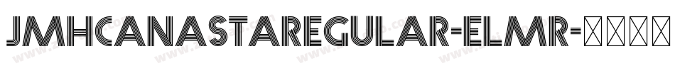 JmhcanastaRegular-Elmr字体转换