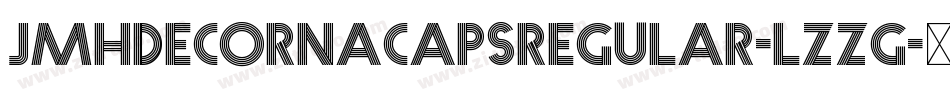 JmhdecornacapsRegular-Lzzg字体转换