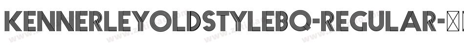 KennerleyOldstyleBQ-Regular字体转换