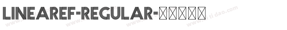 LinearEF-Regular字体转换