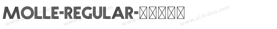 Molle-Regular字体转换