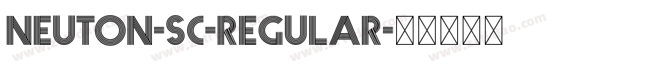 Neuton-SC-Regular字体转换