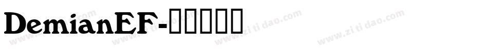DemianEF字体转换