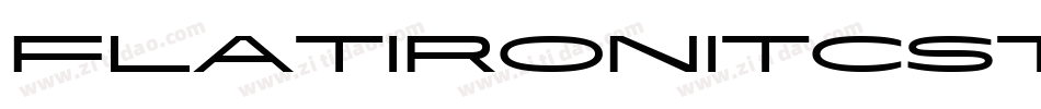 FlatironITCStd字体转换