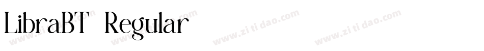 LibraBT-Regular字体转换