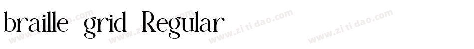 braille_grid-Regular字体转换