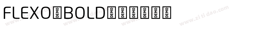 Flexo-Bold字体转换