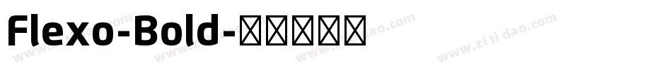 Flexo-Bold字体转换