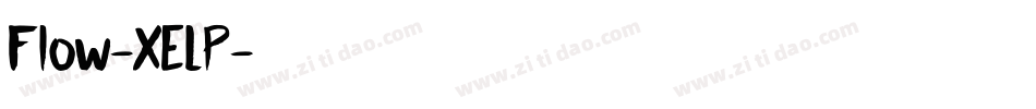 Flow-XELP字体转换