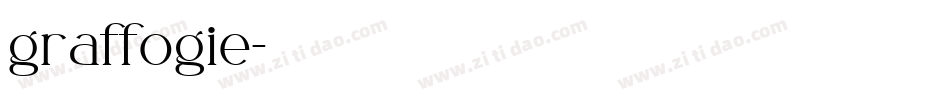 graffogie字体转换