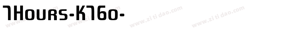 7Hours-K76o字体转换