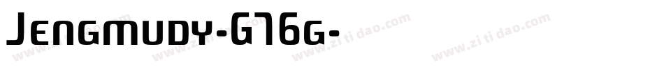 Jengmudy-G76g字体转换
