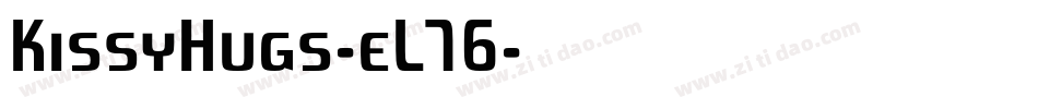 KissyHugs-eL76字体转换