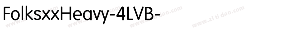 FolksxxHeavy-4LVB字体转换