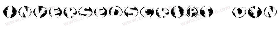 InversedScript-DYnR字体转换