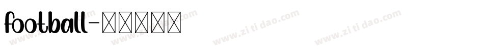football字体转换