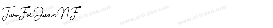 TwoForJuanNF字体转换