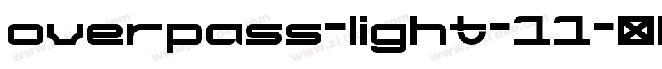 overpass-light-11字体转换