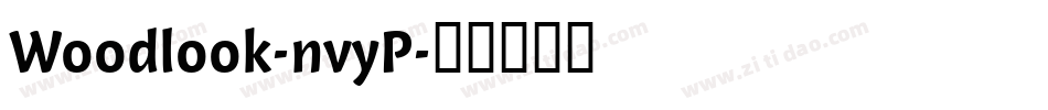 Woodlook-nvyP字体转换