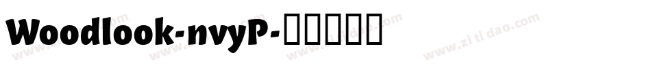 Woodlook-nvyP字体转换