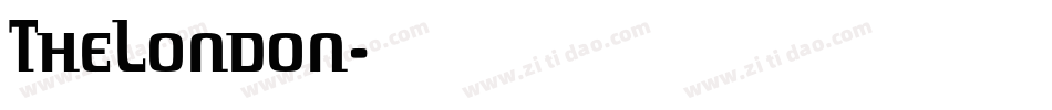 TheLondon字体转换