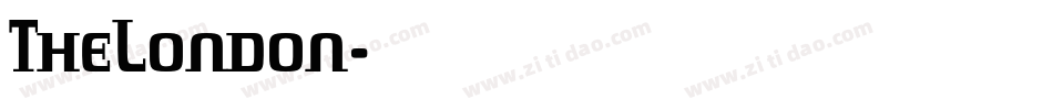 TheLondon字体转换