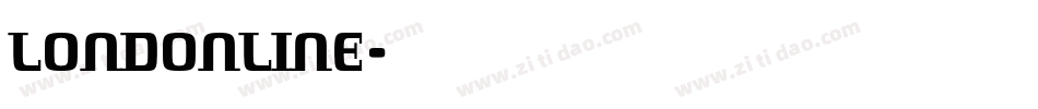 londonline字体转换