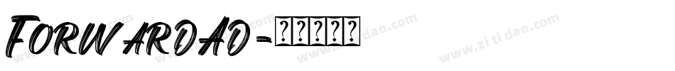 ForwardAd字体转换