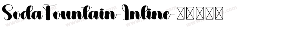 SodaFountain-Inline字体转换