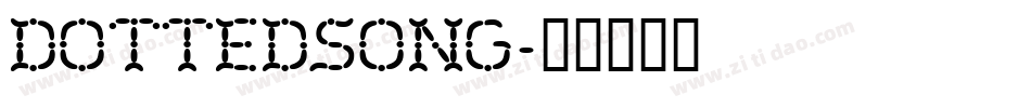 DottedSong字体转换