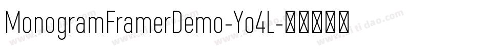 MonogramFramerDemo-Yo4L字体转换