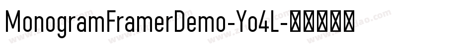 MonogramFramerDemo-Yo4L字体转换