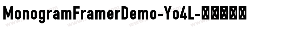 MonogramFramerDemo-Yo4L字体转换