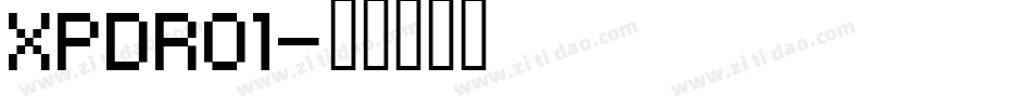 XPDR01字体转换