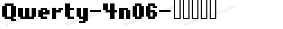 Qwerty-4n06字体转换