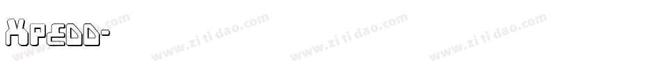 Xpedd字体转换
