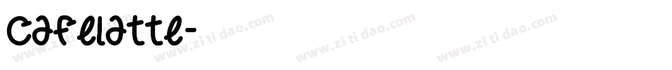 Cafelatte字体转换