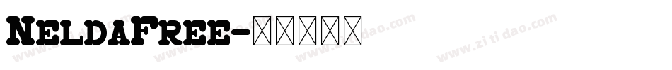 NeldaFree字体转换