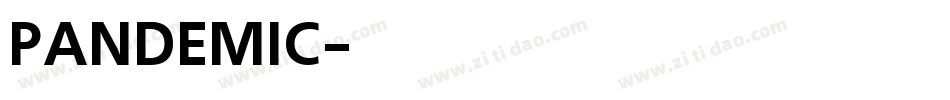 PANDEMIC字体转换