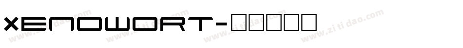 XENOWORT字体转换