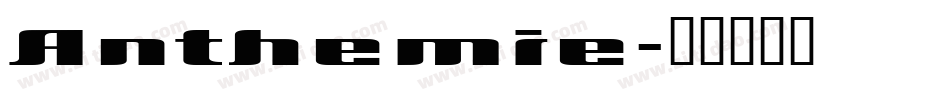 Anthemie字体转换