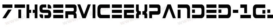 7ThServiceExpanded-1gjB字体转换